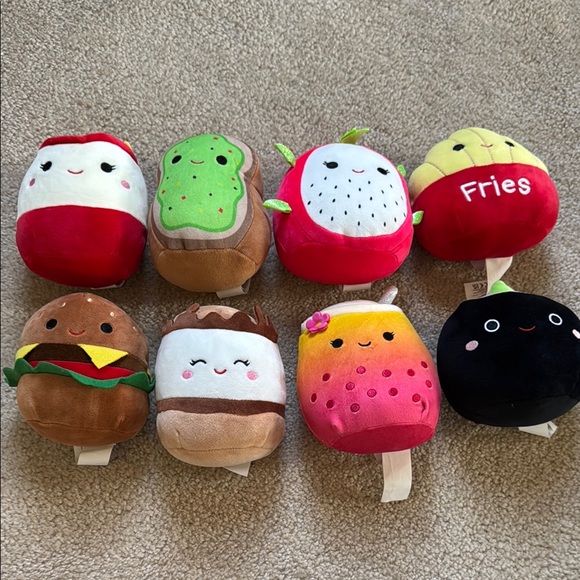 Mini Squishmallows Food-Themed Plush Set - Picture 1 of 9